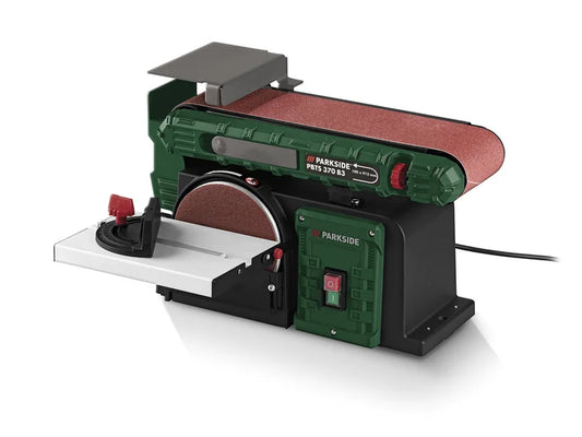 Ponceuse à bande et à disque PARKSIDE® PBTS 370 B3, 370 W