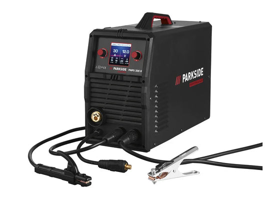 PARKSIDE PERFORMANCE® Poste de soudage avec technologie à double impulsion PMPS 200 B, 200 A
