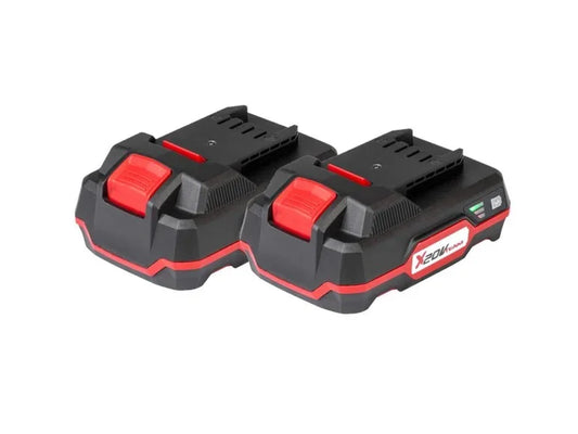 Lot de 2 batteries, 2 Ah, 20 V